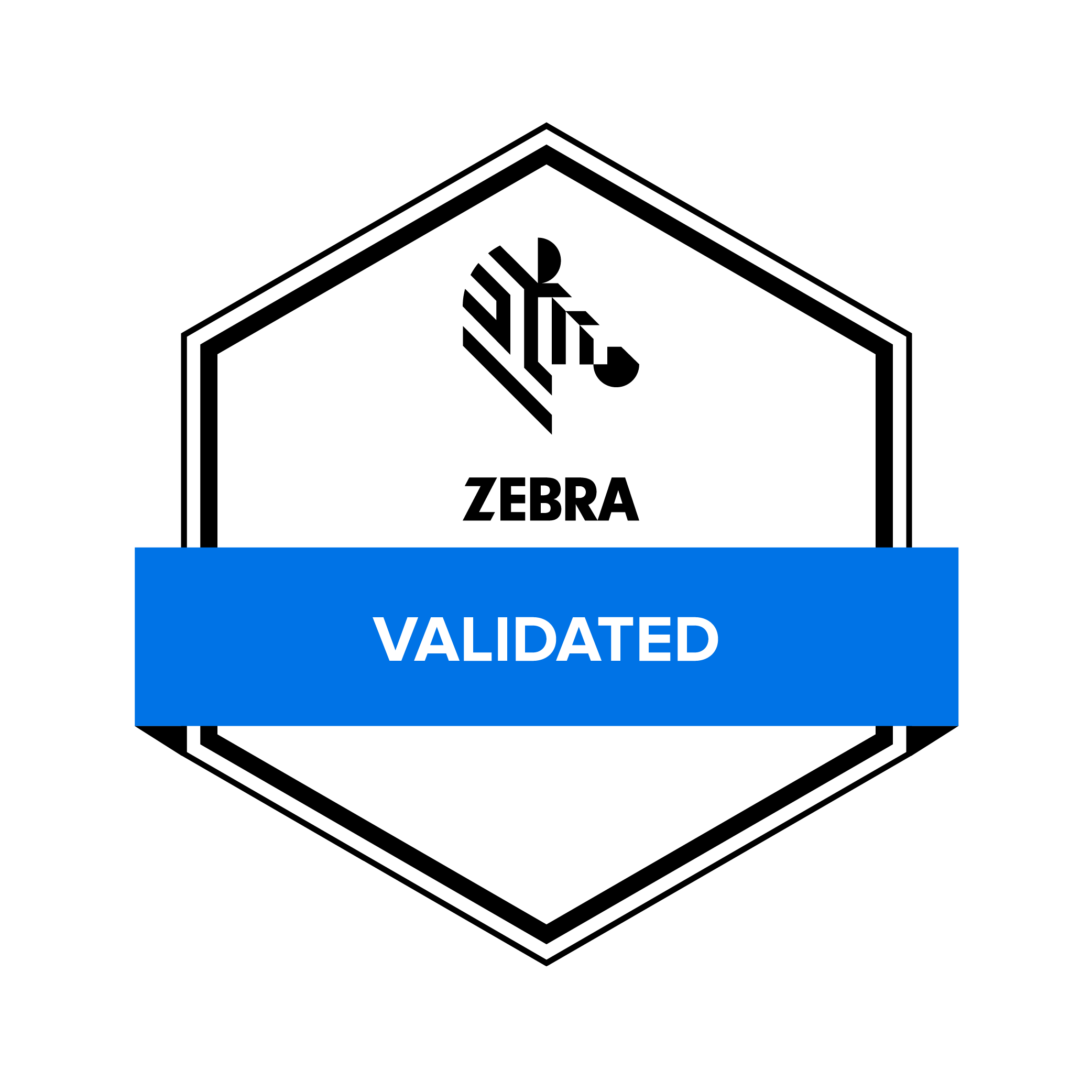 Zebra Validated Logo