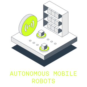 Infios Product Illustrations Autonomous Mobile Robots Charcoal Rgb@2X